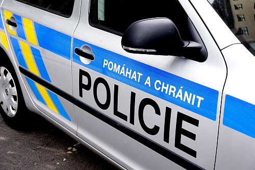 Policejní auto - Ilustrační snímek.
