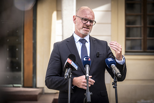 Prezident Petr Pavel ve středu krátce po poledni na Pražském hradě přijal...