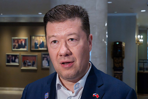 Tisková konference Tomia Okamury z návštěvy Číny. (20. července 2026)