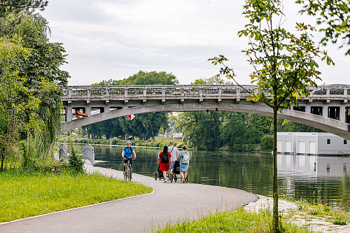 Nová cyklostezka v Nymburce