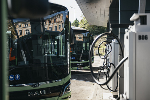 Nové elektrobusy v Děčíně