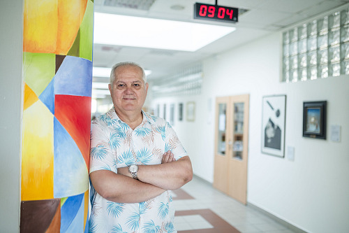 Nositel Ceny města Vsetína Miroslav Urubek. (červenec 2026)