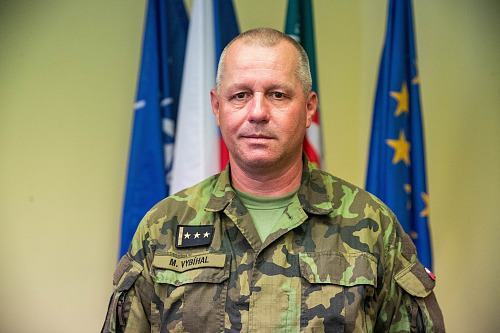 Miroslav Vybíhal, nový velitel sedmé mechanizované brigády.