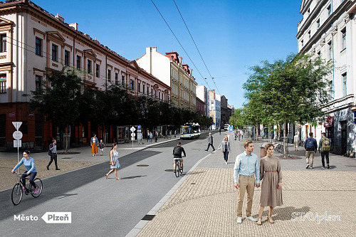 Úprava Americké třídy, jejímž cílem je vytvořit přívětivější, bezpečnější a...