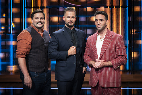 Zdeněk Absolon, Jan Knedla a Josef Pindur v pořadu MasterChef Česko (2027)
