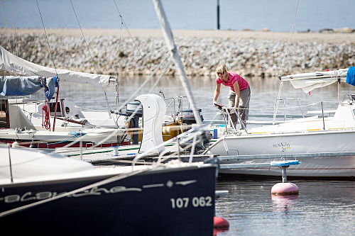 plachetnice na Lipnu (25. 4. 2015)