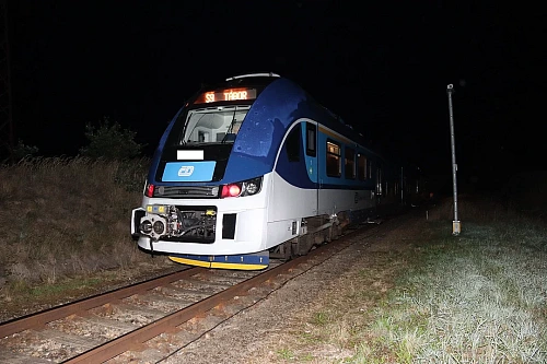 Bezpečnostní systém generální stop zastavil na Písecku vlak, který...
