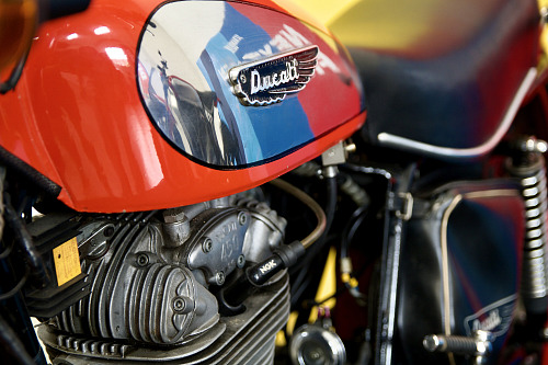 Výstava Sto let Ducati ve Wannieck Gallery v Brně ukazuje stoletou historii...