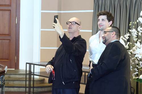 Ministr kultury Oto Klempíř (Motoristé) na jubilejním šedesátém ročníku...