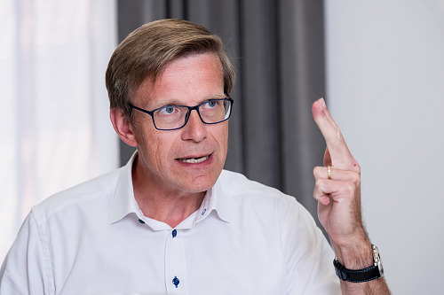 Martin Kupka, předseda ODS, během rozhovoru pro iDNES.cz (7. října 2026)