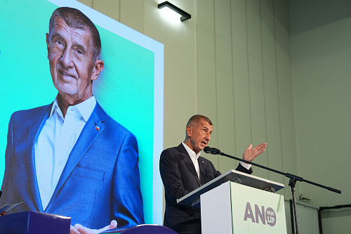 Zahájení hlavní fáze kampaně hnutí ANO ke komunálním a senátním volbám. Na...