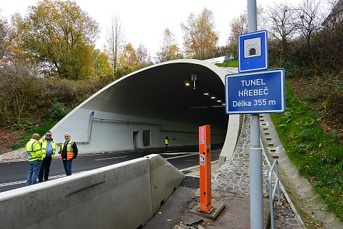 Tunel Hřebeč bude svým vybavením patřit k nejmodernějším.