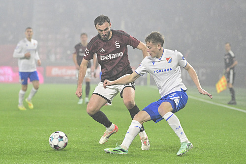 Sparťan Irving dotírá na baníkovce Planku.