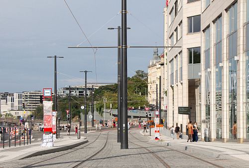 Zrekonstruovaná tramvajová trať nad Muzeem opět spojí I. P. Pavlova s...