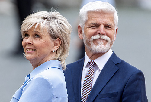 Prezident Petr Pavel na Pražském hradě přijal končícího polského prezidenta...
