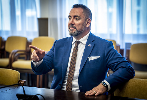 Ministr životního prostředí Igor Červený (2. července 2026)