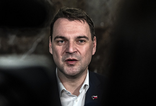 Ministr zahraničí Petr Macinka (1. července 2026)