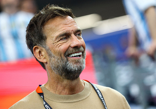 Jürgen Klopp během mistrovství světa.