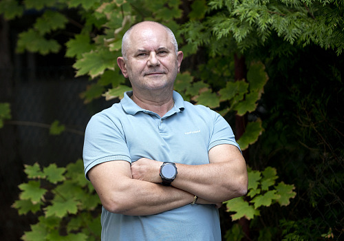 Lídrem SPD v Plzni je Július Líška. (11. září 2026)