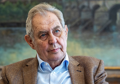 Bývalý prezident Miloš Zeman