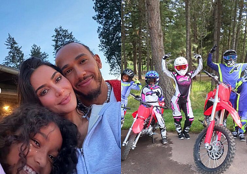 Kim Kardashianová dala na Instagram fotky z dovolené u jezera v Idaho, kterou...