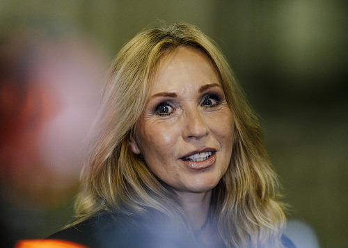 Tereza Pergnerová před koncertem skupiny Lunetic (2. října 2026)