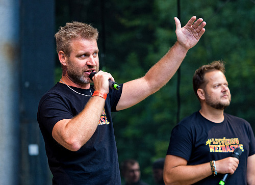 Litvínov, areál Loučky, 6. 9. 2025. Setkání fanoušků hokejové Vervy Litvínov. ...