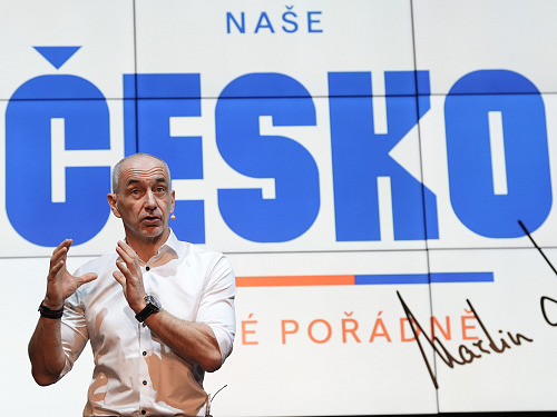 Jihočeský hejtman Martin Kuba představil své nové hnutí Naše Česko. (3. února...
