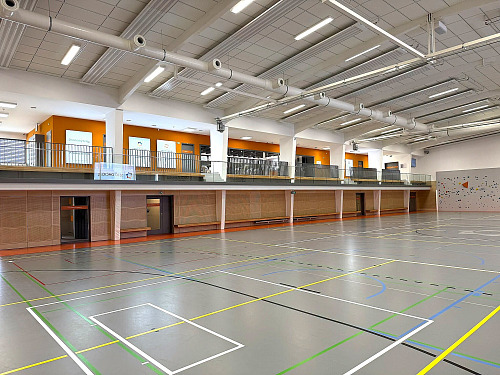 V Dačicích otevřeli multisportovní halu.