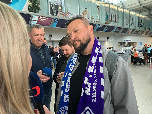 Tomáš Ujfaluši odlétá Sigmu podpořit na zápas Evropské konferenční ligy do...