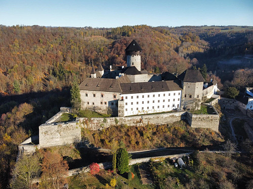 Hrad Sovinec na Bruntálsku (20. listopadu 2024)
