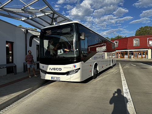Mezi Zlínem a Trenčínem začaly jezdit pravidelné autobusové linky společnosti...