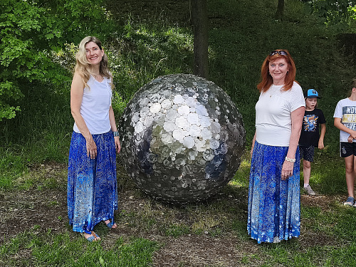 U slavnostního otevření planetární stezky nemohla chybět Hana Maturová...