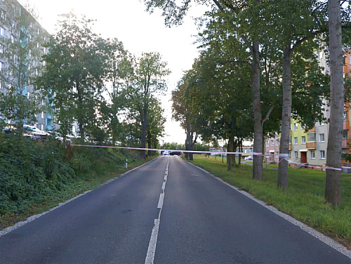 Tragické nehoda se stala v ulici Stará Kysibelská v Karlových Varech.