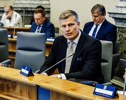 Jednání vlády. Na snímku Filip Turek. (18. května 2026)