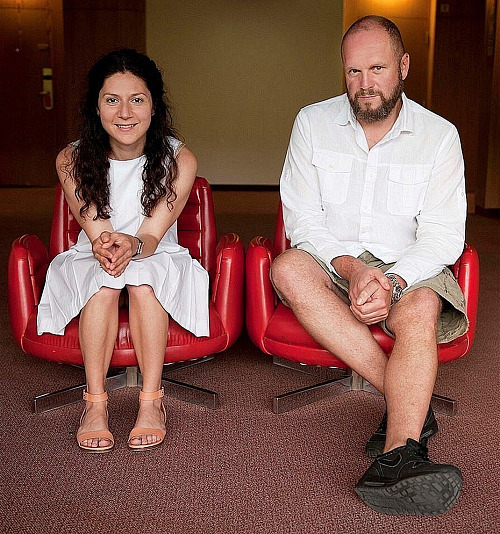 Martha Issová a David Ondříček