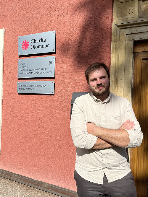 Ředitel Charity Olomouc Jan Buka.