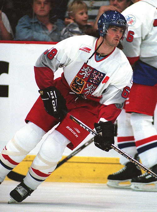 Jaromír Jágr na Světovém poháru 1996