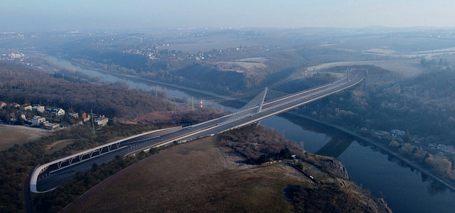 Vizualizace budoucího Suchdolského mostu, který bude součástí severní části...