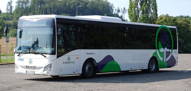 Autobus dopravce Z-Group bus.