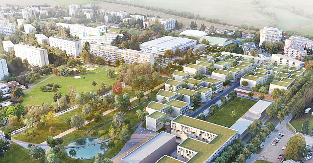 Novou čtvrť navrhli architekti ze studia Norma.