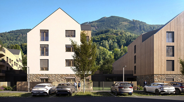 V beskydské Ostravici začala výstavba nového rezidenčního projektu Kořeny...
