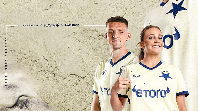 Štěpán Chaloupek a Sierra Pennock, hráči mužského a ženského týmu SK Slavia...