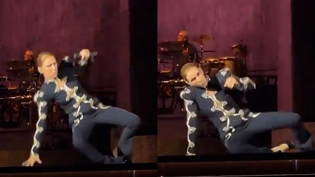 Céline Dion vyděsila fanoušky: V Paříži upadla na pódiu a zapomněla text...