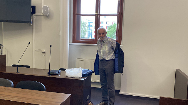 Dvaasedmdesátiletý bývalý důstojník StB Václav Česák stanul před soudem. (9....
