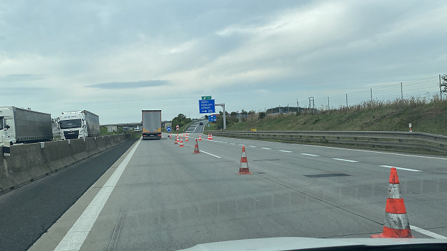 Uzavírka šestikilometrového úseku dálnice začne v pondělí, už v pátek ale...