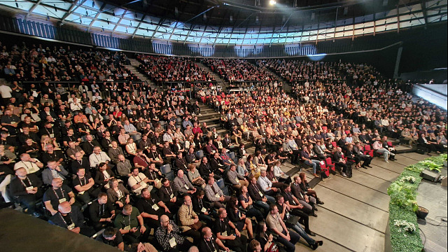 O konferenci Cerna.AI Festival v multifunkční hale Gong v ostravských Dolních...