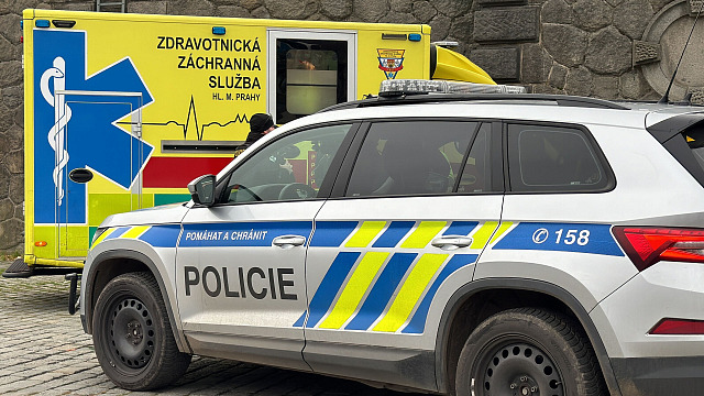 Záchrana z Vltavy na pražské náplavce. (1. prosince 2024)