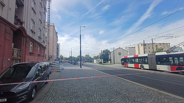 Zásah policie na Palmovce. (7. září 2026)