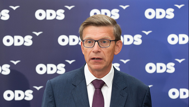 Martin Kupka na tiskové konferenci Poslaneckého klubu ODS ve Sněmovně. (25....
